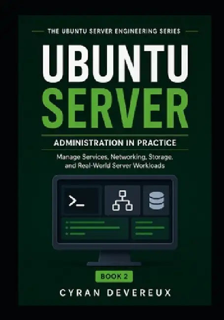Ubuntu Server Administration in Practice: Manage Services, Networking, Storage, and Real-World Server Workloads by Cyran Devereux