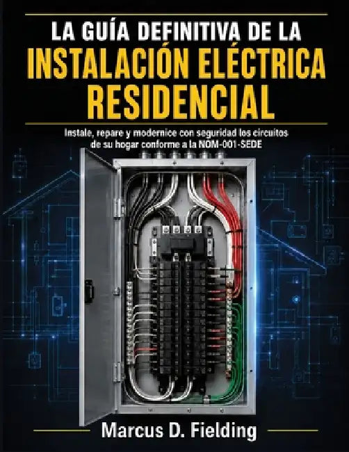 La Guía Definitiva de la Instalación Eléctrica Residencial: Instale, repare y modernice con seguridad los circuitos de su hogar conforme a la NOM-001- by Marcus D. Fielding
