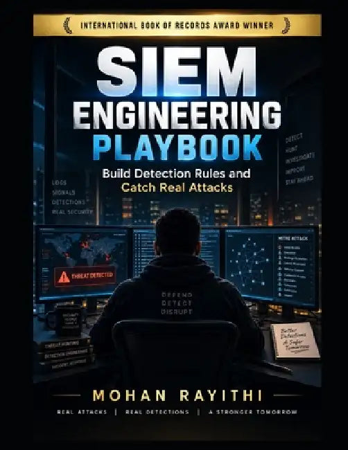 SIEM Engineering Playbook: Build Detection Rules and Catch Real Attacks by Mohan Rayithi
