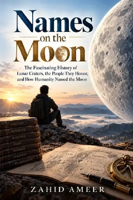 Names on the Moon: The Fascinating History of Lunar Craters, the People They Honor, and How Humanity Named the Moon by Zahid Ameer