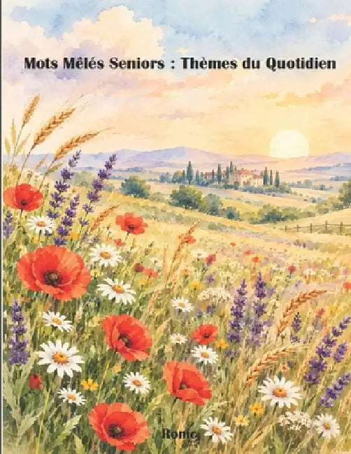 Mots Mêlés Seniors: Thèmes du Quotidien: 50 Grilles en Gros Caractères pour Stimuler la Mémoire by Ronic