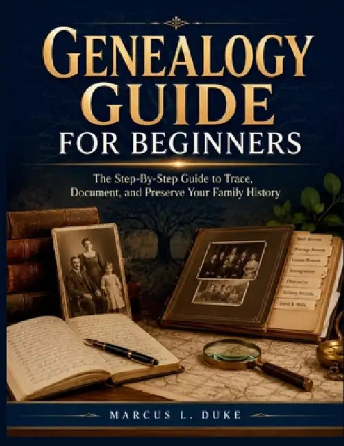 Genealogy Guide For Beginners: The Step-By-Step Guide to Trace, Document, and Preserve Your Family History by Marcus L. Duke