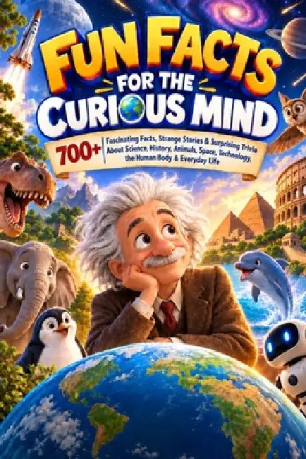 Fun Facts for the Curious Mind: 700+ Fascinating Facts, Strange Stories & Surprising Trivia About Science, History, Animals, Space, Technology, the Hu by Pinkwoodpress