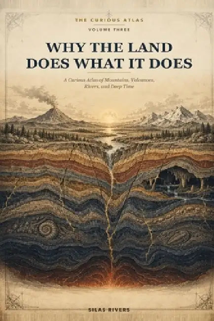Why the Land Does What It Does: A Curious Atlas of Mountains, Volcanoes, Rivers, and Deep Time by Silas Rivers