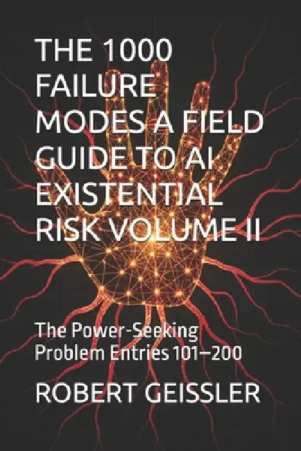 The 1000 Failure Modes a Field Guide to AI Existential Risk Volume II: The Power-Seeking Problem Entries 101-200 by Robert Geissler