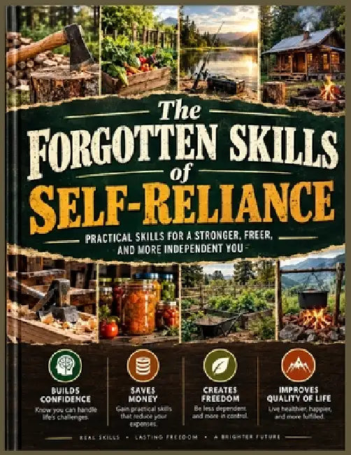 The forgotten skills of self-reliance: 150+ Practical Skills for Everyday Living, Emergency Preparedness, Resourcefulness, and Greater Independence by Hagan Guthrie