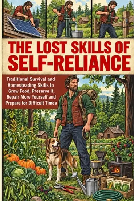 The Lost Skills of Self-Reliance: Traditional Survival and Homesteading Skills to Grow Food, Preserve It, Repair More Yourself and Prepare for Difficu by Travis Oakstead