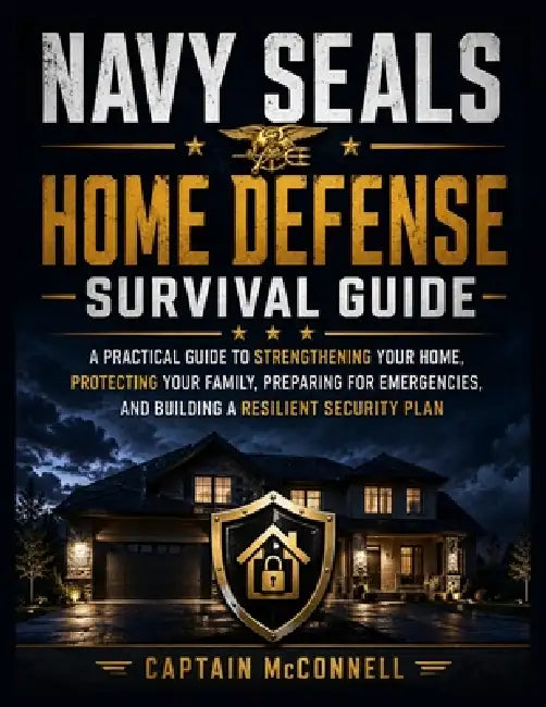 Navy SEALs Home Defense Survival Guide: A Practical Guide to Strengthening Your Home, Protecting Your Family, Preparing for Emergencies, and Building by Captain McConnell