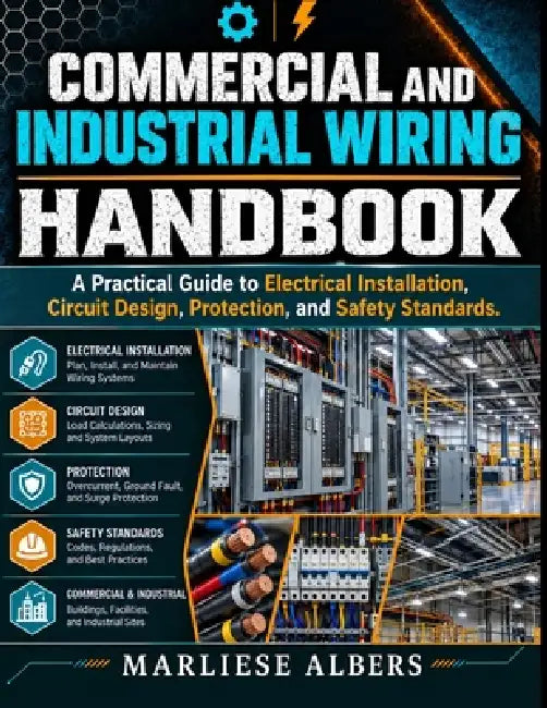 Commercial and Industrial Wiring Handbook: A Practical Guide to Electrical Installation, Circuit Design, Protection, and Safety Standards by Marliese Albers