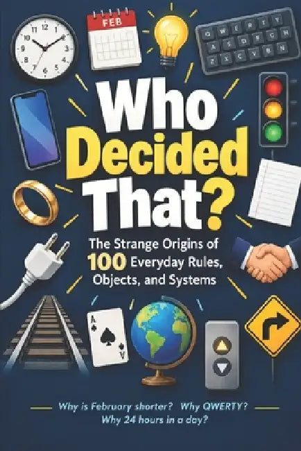 Who Decided That?: The Strange Origins of 100 Everyday Rules, Objects, and Systems by Priyanshu Bhardwaj