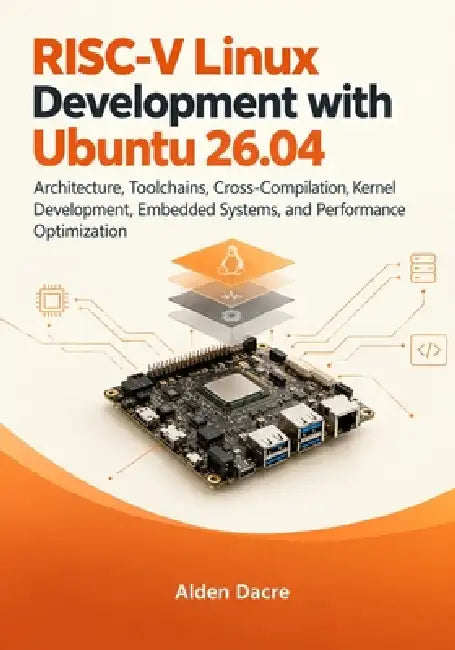RISC-V Linux Development with Ubuntu 26.04: Architecture, Toolchains, Cross-Compilation, Kernel Development, Embedded Systems, and Performance Optimiz by Alden Dacre