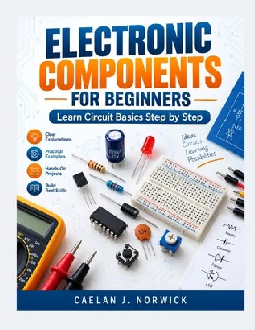 Electronic Components For Beginners: Learn Circuit Basics Step by Step by Caelan J. Norwick