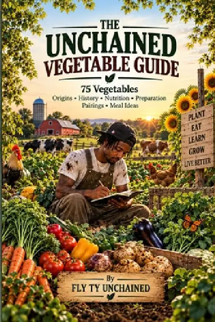 The Unchained Vegetable Guide: 75 Vegetables - Origins - History - Nutrition - Preparation - Pairings - Meal Ideas by Fly Ty Unchained