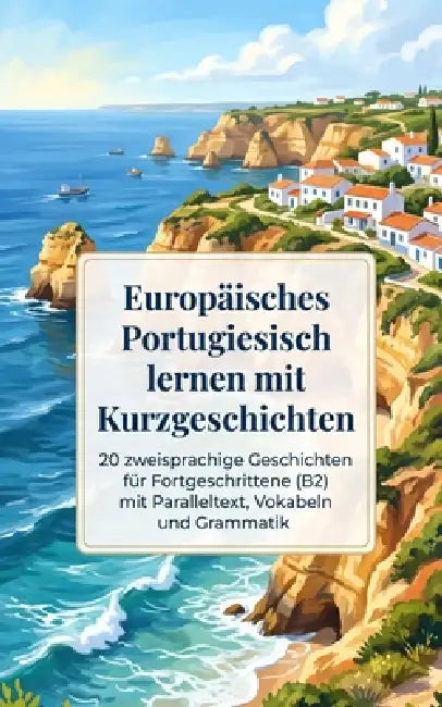 Europäisches Portugiesisch lernen mit Kurzgeschichten: 20 zweisprachige Geschichten für Fortgeschrittene (B2) mit Paralleltext, Vokabeln und Grammatik by Luther Lingo