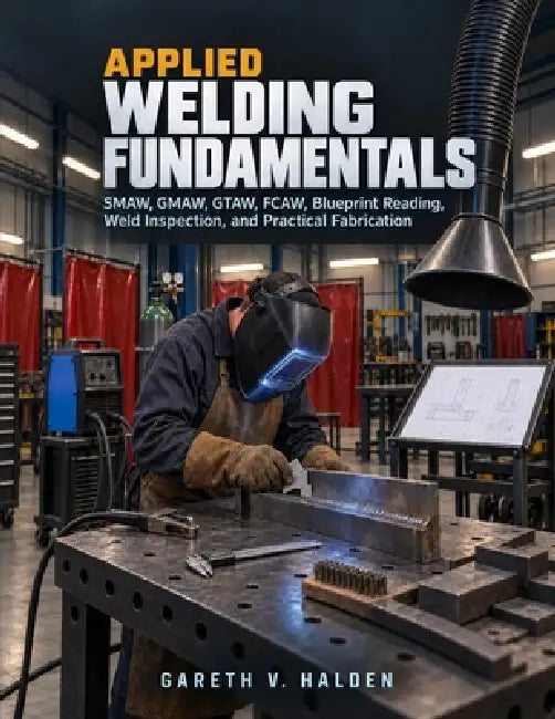 Applied Welding Fundamentals: SMAW, GMAW, GTAW, FCAW, Blueprint Reading, Weld Inspection, and Practical Fabrication by Gareth V. Halden