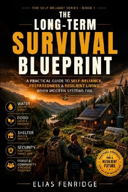 The Long-Term Survival Blueprint: A Practical Guide to Self-Reliance, Preparedness & Resilient Living when Modern Systems Fail by Elias Fenridge