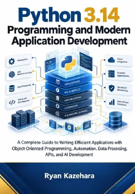 Python 3.14 Programming and Modern Application Development: A Complete Guide to Writing Efficient Applications with Object-Oriented Programming, Autom by Ryan Kazehara