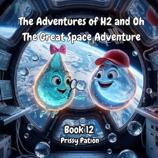 The Adventures of H2 and Oh - The Great Space Adventure: Fun Science & STEM Adventure Book for Kids Ages 6-10 About Water In Space (Includes Bonus Exp by Prissy Pation