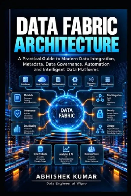 Data Fabric Architecture: A Practical Guide to Modern Data Integration, Metadata, Data Governance, Automation and Intelligent Data Platforms by Abhishek Kumar