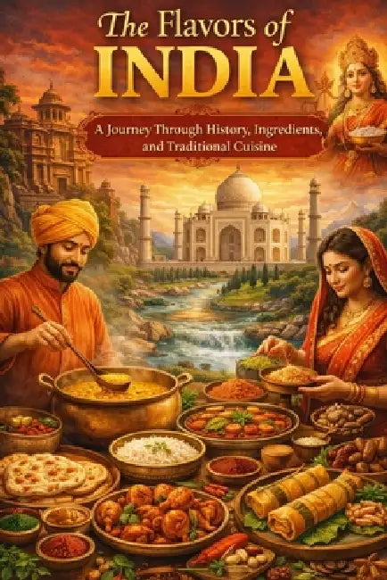 The Flavors of India: A Journey Through History, Ingredients, and Traditional Cuisine by Davilla
