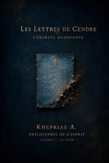 Les lettres de cendre: L'archive manquante by Kheprias A