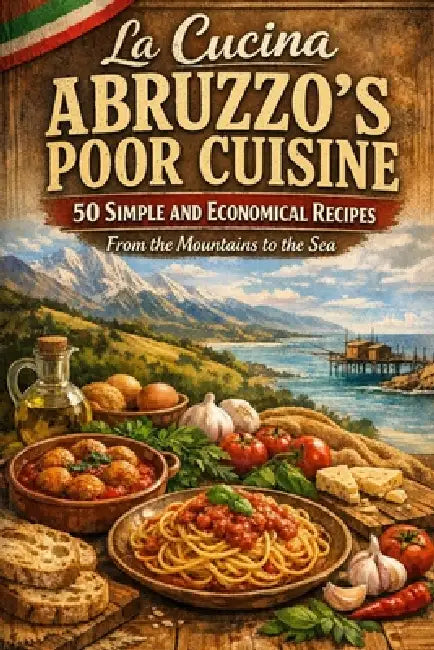 LA CUCINA POVERA ABRUZZESE - The Peasant Cooking of Abruzzo: 50 Simple, Affordable Recipes from Mountain to Sea by Valentino Ancona