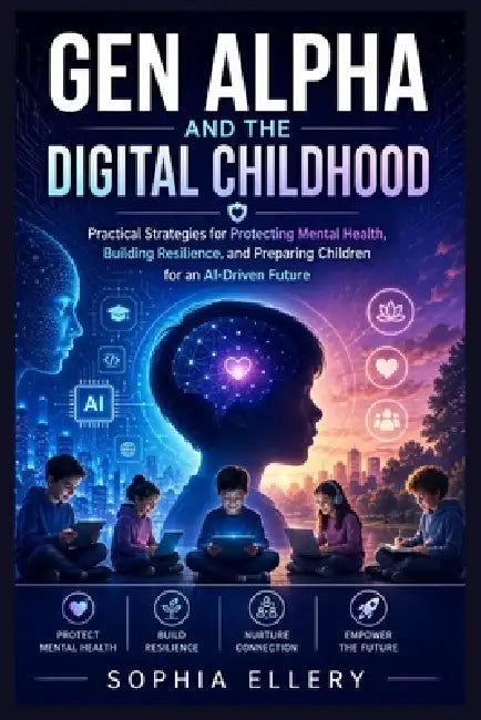 Gen Alpha and the Digital Childhood: Practical Strategies for Protecting Mental Health, Building Resilience, and Preparing Children for an AI-Driven F by Sophia Ellery