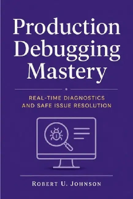 Production Debugging Mastery: Real-Time Diagnostics and Safe Issue Resolution by Robert U. Johnson