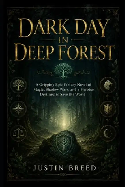 Dark Day in Deep Forest: A Gripping Epic Fantasy Novel of Magic, Shadow Wars, and a Heroine Destined to Save the World by Justin Breed