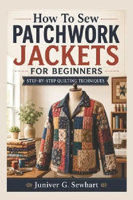 How To Sew Patchwork Jackets For Beginners: Step-by-Step Quilting Techniques by Juniver G. Sewhart