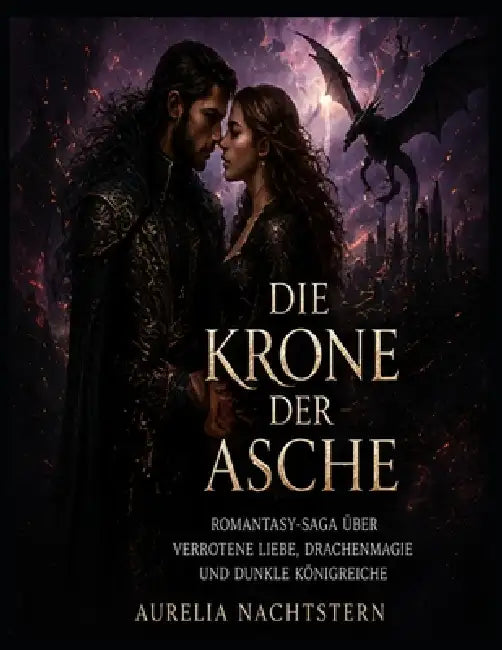 Die Krone der Asche: Romantasy-Saga über verbotene Liebe, Drachenmagie und dunkle Königreiche by Aurelia Nachtstern