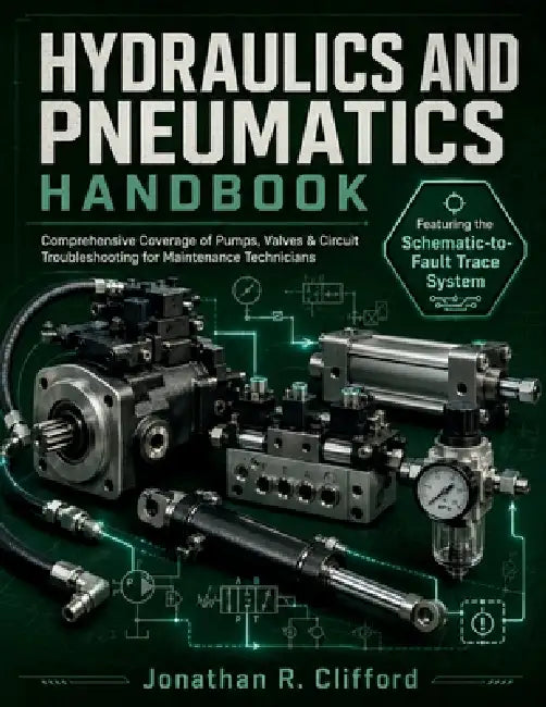 Hydraulics and Pneumatics Handbook 2026: Comprehensive Coverage of Pumps, Valves & Circuit Troubleshooting for Maintenance Technicians by Jonathan R. Clifford