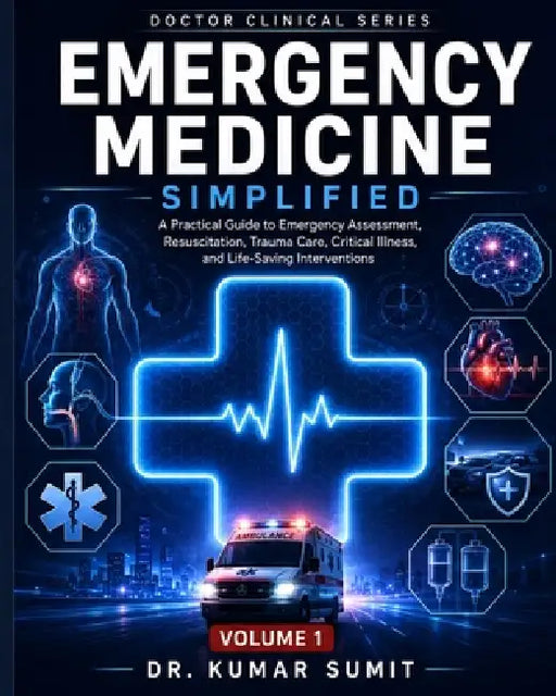 Emergency Medicine Simplified Vol-1: A Practical Guide to Emergency Medicine, Trauma, Critical Care, Resuscitation, and Patient Management by Kumar Sumit
