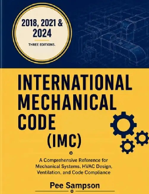 2018, 2021 & 2024 International Mechanical Code (IMC): A Comprehensive Reference for Mechanical Systems, HVAC Design, Ventilation, and Code Compliance by Pee Sampson