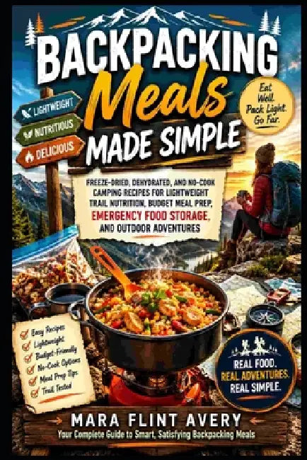Backpacking Meals Made Simple: Freeze-Dried, Dehydrated, and No-Cook Camping Recipes for Lightweight Trail Nutrition, Budget Meal Prep, Emergency Food by Mara Flint Avery