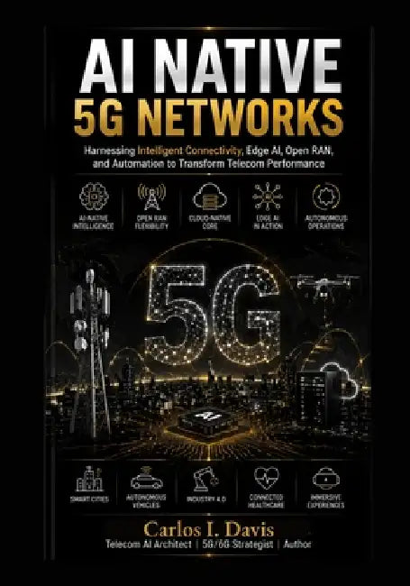 AI Native 5G Networks: Harnessing Intelligent Connectivity, Edge AI, Open RAN, and Automation to Transform Telecom Performance by Carlos I. Davis