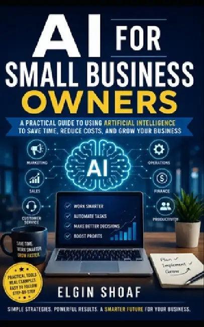 AI for Small Business Owners: The Practical Guide to Saving Time, Increasing Sales, Reducing Costs, and Growing Your Business with Artificial Intellig by Elgin Shoaf