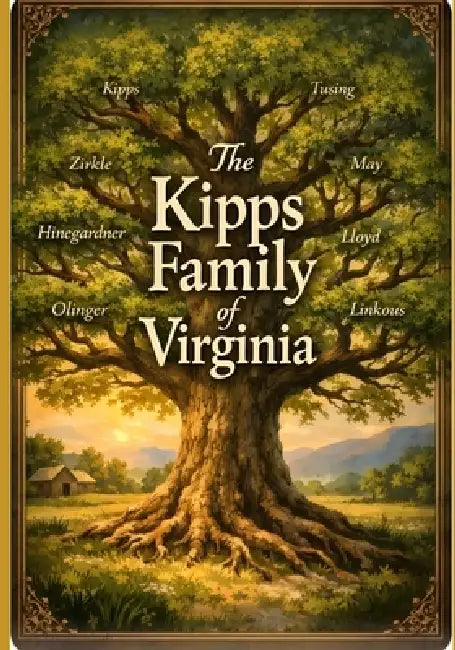 The Kipps Family of Virginia: Volume One by Kenneth Lee Canter Dabbs