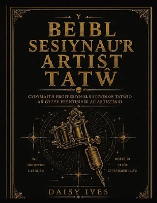 Y Beibl Sesiynau'r Artist Tatŵ: Cydymaith Proffesiynol i Stiwdios Tatŵio ar gyfer Prentisiaid ac Artistiaid by Daisy Ives