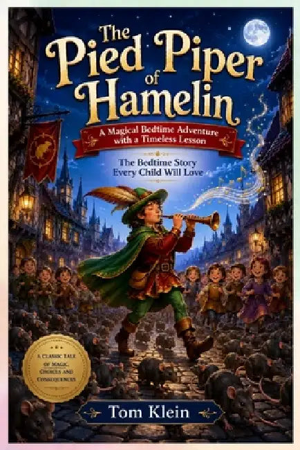 The Pied Piper of Hamelin: A Magical Bedtime Adventure with a Timeless Lesson: The Bedtime Story Every Child Will Love by Klein Press, Tom Klein