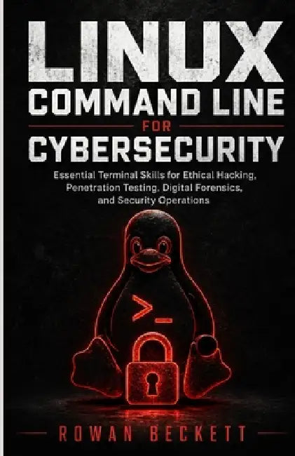 Linux Command Line for Cybersecurity: Essential Terminal Skills for Ethical Hacking, Penetration Testing, Digital Forensics, and Security Operations by Rowan Beckett