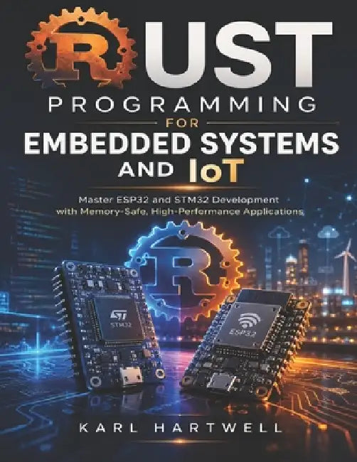 Rust Programming for Embedded Systems and IoT: Master ESP32 and STM32 Development with Memory-Safe, High-Performance Applications by Karl Hartwell
