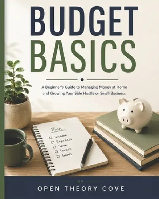 Budget Basics: A Beginner's Guide to Managing Money at Home and Growing Your Side Hustle or Small Business by Michelle Skolyak, Open Theory Cove
