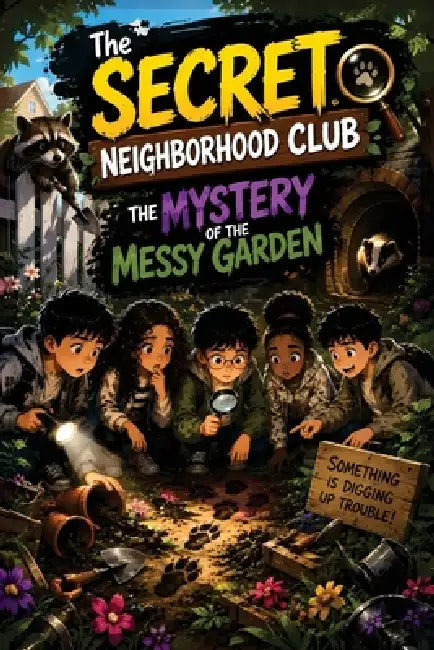 The Secret Neighborhood Club: The Mystery of the Messy Garden: A Fun Detective Story for Kids by Naren Dra