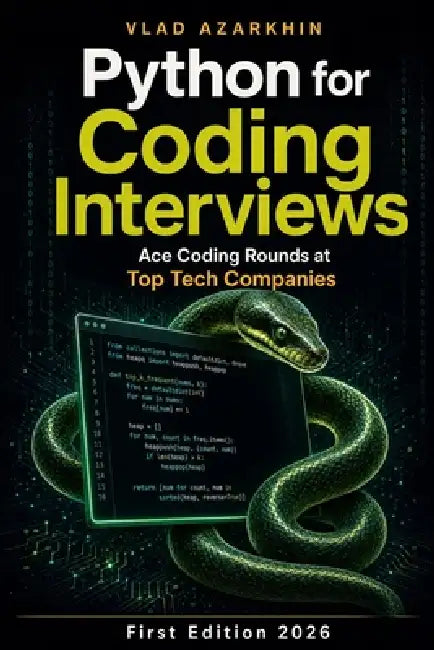Python for Coding Interviews: Master Python's Secret Weapons to Ace Coding Interviews at Top Tech Companies by Vlad Azarkhin