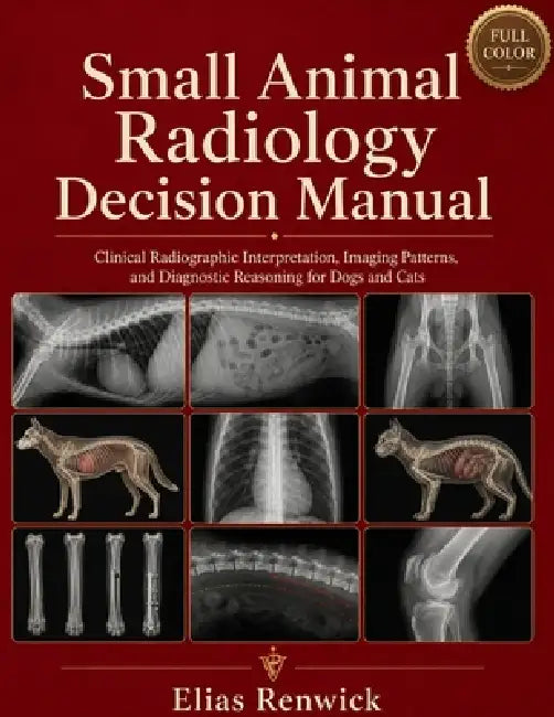 Small Animal Radiology Decision Manual: Clinical Radiographic Interpretation, Imaging Patterns, and Diagnostic Reasoning for Dogs and Cats by Elias Renwick