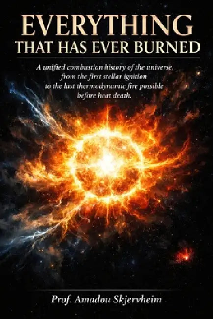Everything That Has Ever Burned: A unified combustion history of the universe, from the first stellar ignition to the last thermodynamic fire possible by Prof Amadou Skjervheim