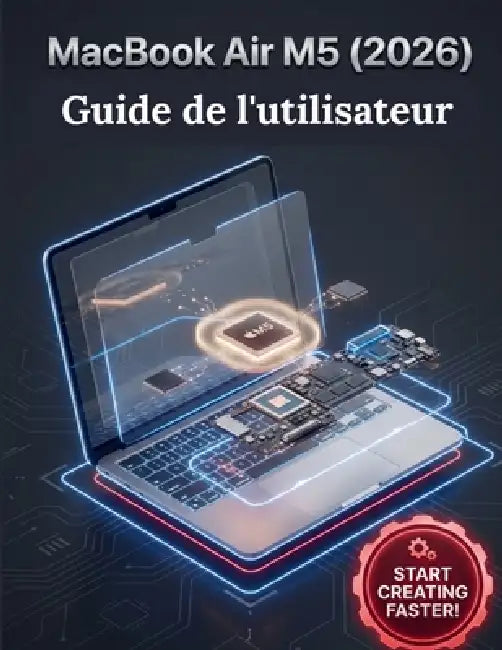 MacBook Air M5 (2026) Guide de l'utilisateur: Instructions détaillées étape par étape avec images pour les débutants et les seniors, pour passer de no by Craig L. Caulfield