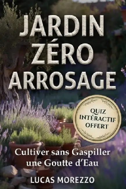 JARDIN ZÉRO ARROSAGE Anti-Canicule, Cultivez Sans Gaspiller Une Goutte d'Eau: Le Guide de l'Été et Toute Saison: Paillage, Plantes Résistantes à la Sé by Lucas Morezzo