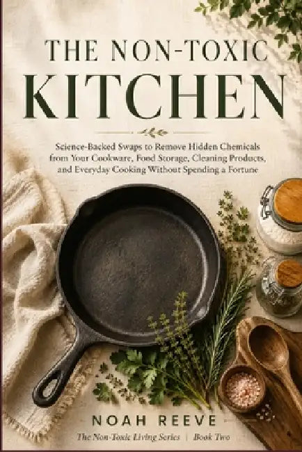 The Non-Toxic Kitchen: Science-Backed Swaps to Reduce Everyday Chemical Exposure from Your Cookware, Food Storage, Cleaning Products and Everyday Cook by Noah Reeve